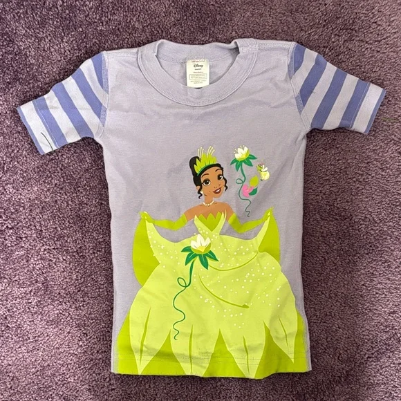 Hanna Anderson Disney Princess Tiana Pajama Set - Picture 3 of 6